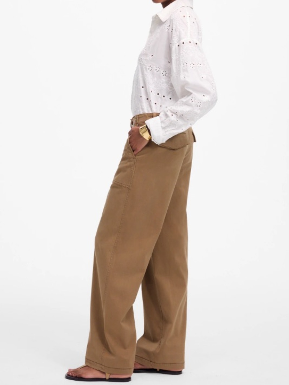 Madewell Low Slung Baggy Utility Pants Size 33